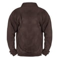 thumbnail image 3 of successthop Plus Size Sweatshirts with Pockets Men Quarter Zip Long Sleeve Sweaters Pullover Top Vintage Streetwear, 3 of 3