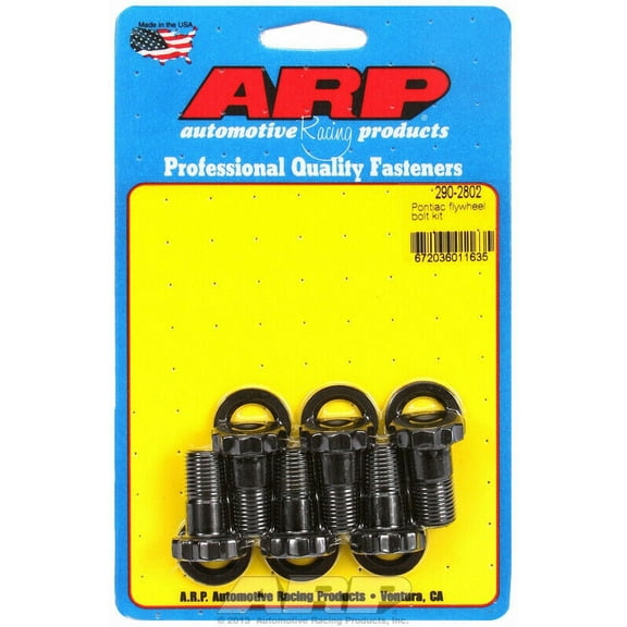ARP 290-2802 Black For Pontiac 350-455 flywheel bolt kit