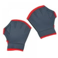 thumbnail image 5 of 1 Pair Neoprene Diving Gloves Snorkeling Dive Swimming Paddles Palm Webbed Scratch-Resistant Hand Guard Equipment, 5 of 11
