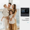 thumbnail image 4 of Termostato digital programable protección contra altas temperaturas memoria de apagado pantalla táctil termostato doméstico AC85V a 250V para sala de de sudor ANGGREK Otros, 4 of 8