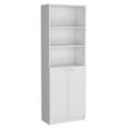 thumbnail image 3 of Emery 3 Piece Living Room Set with 3 Bookcases, White, 3 of 6