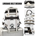 thumbnail image 3 of FORMRS Mini Backpack Purse for Women Quilted Travel Daypack Casual Shoulder Bag, Cartoon Cat Paw, 3 of 7