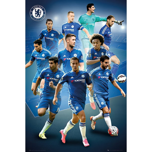 Fc Chelsea - Premier League Sports Poster / (The Players 2015 / -