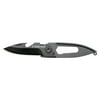 Swiss Tech 45019 BLAK Slim Folding Knife 3.25 Closed Black