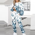 thumbnail image 1 of Puntoco Conjunto de sudadera y pantalones de manga larga con estampado informal para mujer Puntoco Puntoco-4753, 1 of 5