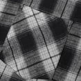 thumbnail image 6 of Yutgune Mens Plus Size Oversized Plaid Flannel Shirt Long Sleeve Loose Button Up Shirt, 6 of 9