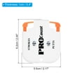 thumbnail image 2 of Golf Score Counter, 2 Digits Scoring Keeper Mini Golf Shot Stroke Counter, White Orange, 2 of 5