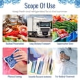 thumbnail image 6 of 10pcs Reusable Drinks Refrigeration Seafood Preservation Keep Food Fresh Cold Compressed Cooler Bag Automatic Absorb Water Ice Pack 400ML 10PCS, 6 of 8