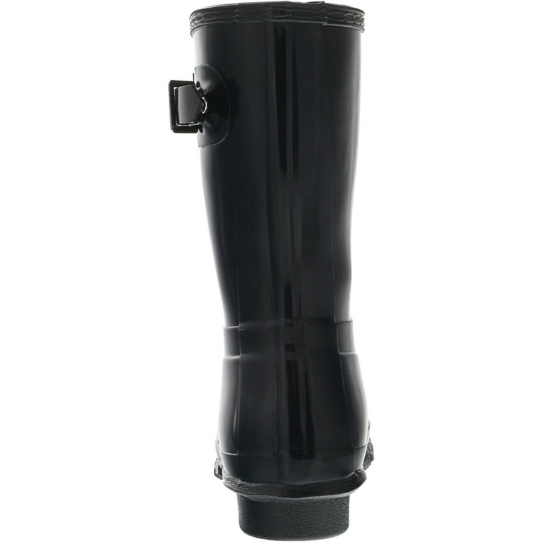 Hunter Womens Original Short Gloss Rain Boots Navy Size