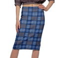thumbnail image 4 of Moomaya Printed Skirts For Women Knee Length Skirt For Girls Casual Clothing, 4 of 6