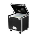 thumbnail image 3 of Portable File Storage Box with Lock & Telescopic Handle - 15.6x12.6x15 Inch Mobile Business Case for Office, Home, Hospital, Bank Use, 3 of 11