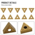 thumbnail image 2 of TNMG160408-MA Insert 10pcs/box CNC Lathe Tool Carbide External Turning Tool, 2 of 10