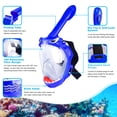thumbnail image 2 of Máscara de snorkel Gear Zipoute para niños con vista panorámica de 180°, 2 of 7