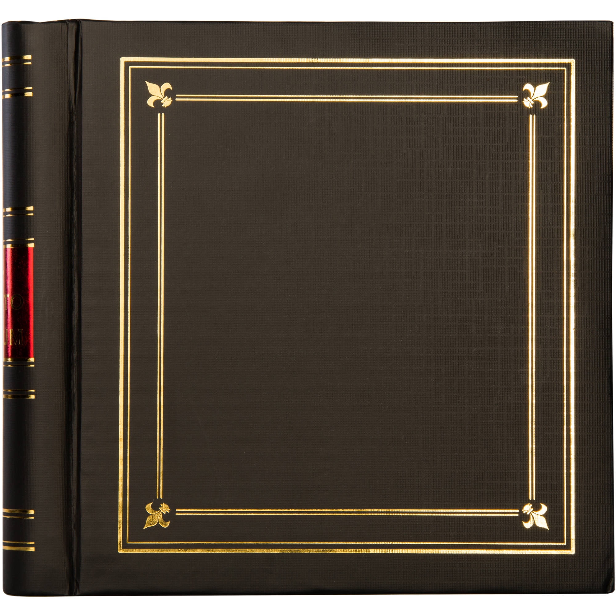 4x6 Pioneer ST-400BURGUNDY 3-Ring 2-Up Slip-in Pocket Burgundy Binder Album for 400 Photos