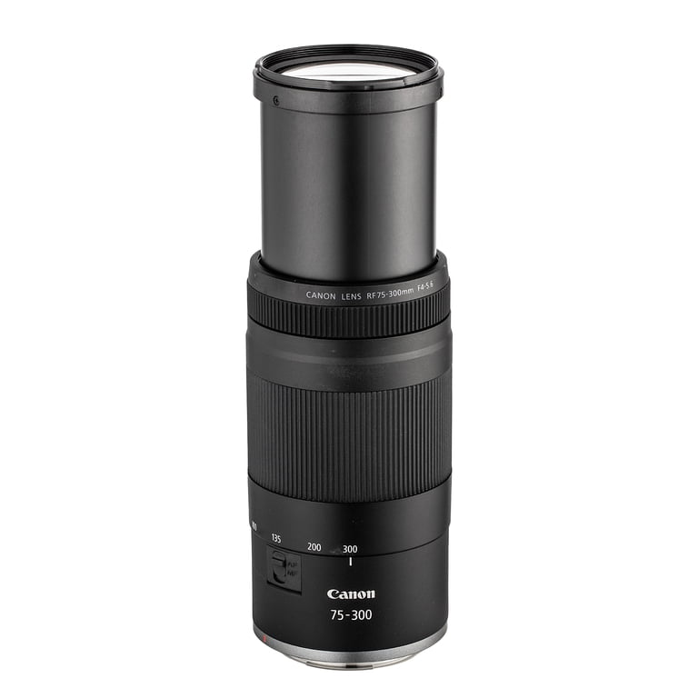 Canon RF 75-300mm F4-5.6 Telephoto Zoom Long-Range Autofocus Lens