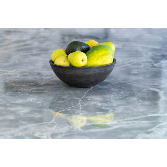 Algreen Valencia Planter, Bowl Planter, 12-In. Diameter by 4.75-In., Spun Chocolate, 2 Pack