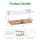 thumbnail image 2 of Comedero para pájaros LMHOME Clear Cardinal con soporte para 5 pájaros, 2 of 6