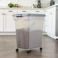 thumbnail image 3 of IRIS 58 Lbs. Airtight Pet Food Container | Dog & Cat Food Storage Bin with Scoop, 3 of 10