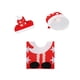 thumbnail image 2 of Christmas Toilet Cover Christmas Polka Faceless Old Man 3 Piece Toilet Cover Christmas Decorations, 2 of 7