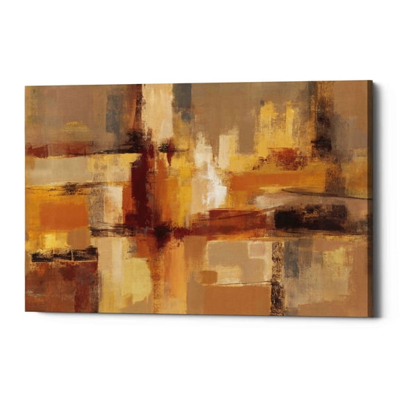Epic Graffiti  "Sandcastles" by Silvia Vassileva, Giclee Canvas Wall Art, 12"x18"