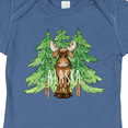 thumbnail image 4 of Inktastic Alaska Moose and Trees Boys or Girls Baby Bodysuit, 4 of 5