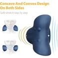 thumbnail image 3 of Cervi Track Azul Oscuro, Cojín Cervical Doloroso, Cervicales Dolorosos, Cojín Cervical, Tracción Cervical, Relajante Ortopédico De Cuello, Cervical, Relajante Ortopédico De Cuello, 3 of 5