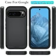 thumbnail image 5 of HCTian Phone Case for Google Pixel 9 Pro XL Case with HD Screen Protector, Heavy Duty Shockproof & Dropproof 3-Layer Cover Phone Case for Pixel 9 Pro XL, 5 of 6