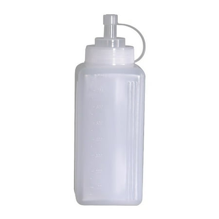 

YeccYuly 800ml Condiment Squeeze Sauce Clear Plastic Bottles BPA free Ketchup Mustard Mayonnaise Squeeze Bottles Squeeze Sauce Bottle Large Caliber Dustproof Plastic Bottle for Kitchen