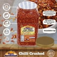 thumbnail image 4 of Rani Crushed Red Pepper Flakes Chilli (Pizza Type Cut) 80oz (5lbs) 2.27kg Bulk PET Jar ~ All Natural, No Color added, Gluten Friendly | Vegan | NON-GMO | Kosher | No Salt or fillers, 4 of 8