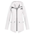 thumbnail image 1 of Veste de Noël Décontractée pour Femmes 2025, Veste Extérieure Grande Taille à Capuche Coupe-Vent Ample, 1 of 4