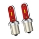 thumbnail image 3 of Kenally 2 uds 30W LED 1156/1157 bombillas LED luces de señal de coche 12/24V 1200Lm lámpara de freno 1860 Chip 6500K T20/T25 accesorio de iluminación Bombillas para automóviles luz roja Tipo 1 Kenally VI000921-05, 3 of 6