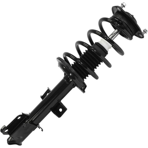 Detroit Axle - Front Left Strut for 2011 2012 2013 Kia Sorento, Complete Strut with Coil Spring Assembly Replacement Quick Install Ready Strut