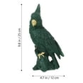 thumbnail image 2 of OULII Statue d'Oiseau Perroquet en Résine Verte Décoration pour Bar Armoire 1ensemble, 2 of 8