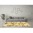 thumbnail image 3 of Ahgly Company Indoor Rectangle Abstract Brown Modern Area Rugs, 3' x 5', 3 of 4