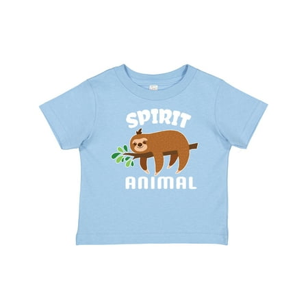 

Inktastic My Spirit Animal is a Sloth with Sloth Illustration Gift Baby Boy or Baby Girl T-Shirt