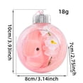 thumbnail image 2 of SIYTUAU Acrylic Easter Ball Decorative Pendant With Transparent Bunny And Flower For Window Home Spring Atmospheres Decor, 2 of 6