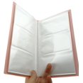 thumbnail image 2 of 120 Business Cards Book Name Credit Card Holder Booklet Pink, 2 of 4