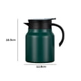 thumbnail image 3 of Cafeteras para Mantener Calientes Botella Con Aislamiento Térmico Portátil Acero Inoxidable 316 Fondo Antideslizante Tetera El, 3 of 7