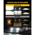 thumbnail image 6 of AUXITO 9005 LED Headlight Bulbs 12000LM Per Set 6500K Xenon White HB3 Wireless 9005 Headlight Bulbs, Pack of 2, 6 of 11