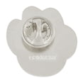 thumbnail image 3 of PinMart's Silver Animal Paw Print School Mascot Lapel Pin, 3 of 3