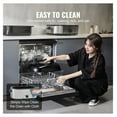 thumbnail image 6 of Electric Roaster Oven 24QT, Turkey Roaster with Self-Basting Lid, 1450W Defrost/Warm Function, Adjustable Temp, Fits Up To 28lbs Turkey, Silver, 6 of 9