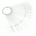 thumbnail image 5 of ACDANC 50Pcs Nail Sample Palette Transparent Nail Tips for Beauty Practice Stuff 12.5x12x1cm Lucency, 5 of 7