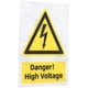 thumbnail image 2 of High Voltage Sign Electrical Warning Sticker High Voltage Label Safety Sign Danger Sign, 2 of 2