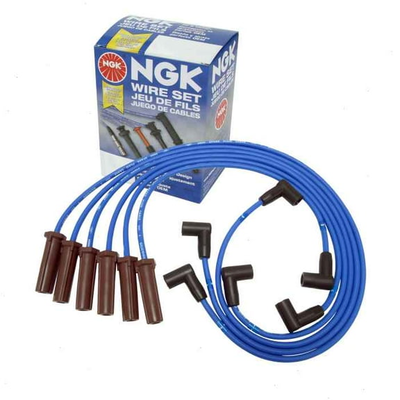 NGK Spark Plug Wire Set compatible with Pontiac Bonneville 3.8L V6 2000