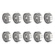 thumbnail image 2 of 10 rodamientos de bolas para polea de 6 x 19 x 6 mm 626ZZ de acero al carbono en miniatura, 2 of 2