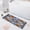 Blue Orange White Feather, variant on Haosy Blue Orange White Feather Bathroom Rugs Non Slip Absorbent Soft Plush Quick Dry Bath Mat, 39"x20"