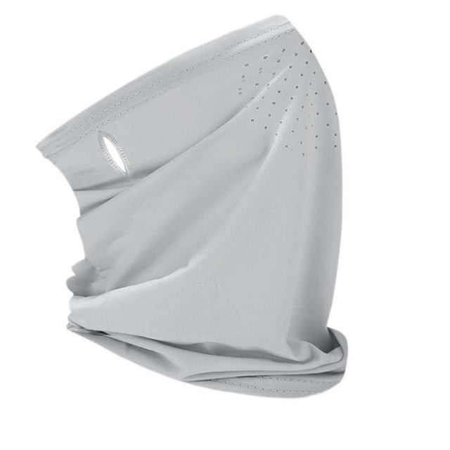 Máscara facial Strade Fareast Limited Protección solar Enfriamiento Gris claro