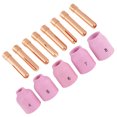 thumbnail image 3 of Repair Copper Fupa Tip Torches,49pcsset Gas Lens Alumina Nozzles Cups Collets Accessory Kit for Welding Torch, 3 of 8