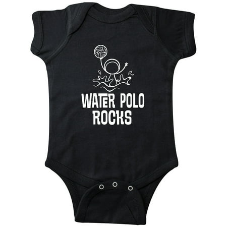 

Inktastic Water Polo Rocks Sports Team Gift Baby Boy or Baby Girl Bodysuit