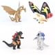 thumbnail image 5 of Godzilla Toys Figuras de acción 2021 Rey de los monstruos Mini dinosaurio Juguete Mothra Imago Burning Heisei Mecha Ghidorah Playsets Fiesta de cumpleaños para niños Suppl, 5 of 5